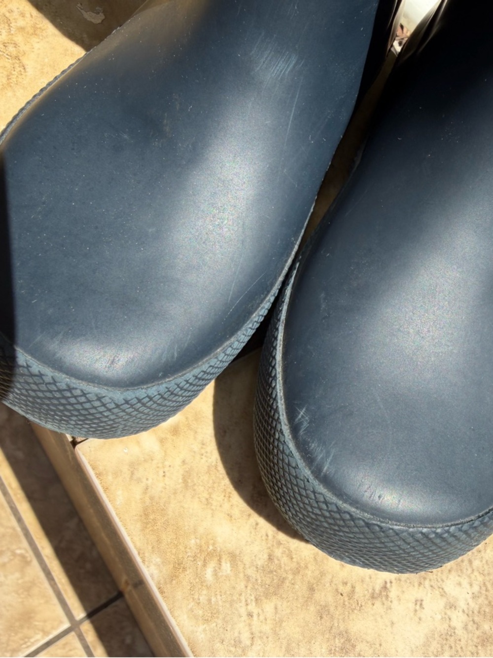 Hunter Kids Navy Blue Waterproof Rain Boots - Picture 6 of 9